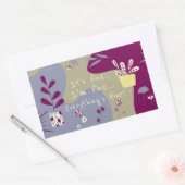 It's Fine... Sticker 長方形シール (封筒)