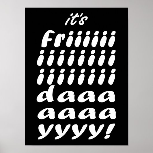 Its Friday ポスター (正面)