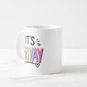 It's Friyay コーヒーマグカップ (正面左)
