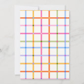 IT'S FUN TO BE FOUR, FOURTH BIRTHDAY  招待状 (裏面)