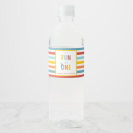 It's Fun To Be One Birthday Party Bottle Label ペットボトルラベル