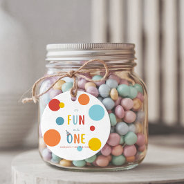 It's Fun To Be One Birthday Party Favor Tags フェイバータグ
