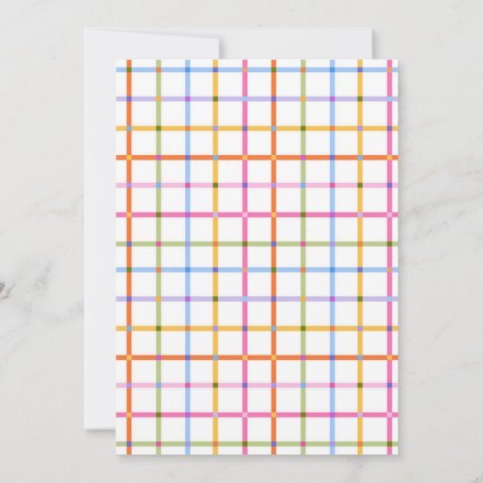 IT'S FUN TO BE TWO SECOND BIRTHDAY INVITATION 招待状 (裏面)