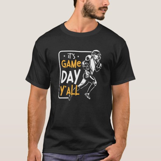 Its Game Day Lineman Tackle American Football  1 Tシャツ (正面)