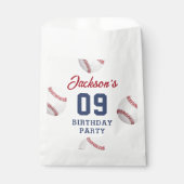 It's Game Time Baseball Birthday Party フェイバーバッグ (正面)
