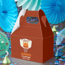 It's Game time! Fun Basketball theme Birthday Kids フェイバーボックス