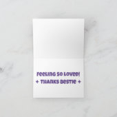 It's Giving Grateful Vibes サンキューカード (内部)