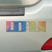 It's Going to be Okay. バンパーステッカー (車上)