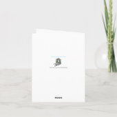 It's Great working with you, Happy Boss's Day カード (裏面)