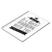 It's Great working with you, Happy Boss's Day ノートブック (左側)