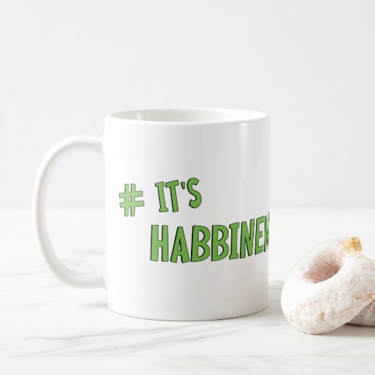 #It's Habbenin コーヒーマグカップ (ドーナツ)