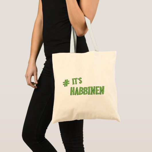 #It's Habbenin トートバッグ (正面(商品))