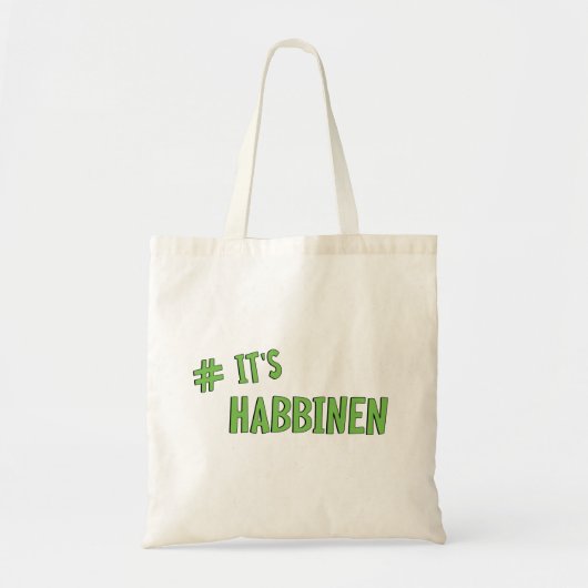 #It's Habbenin トートバッグ (正面)