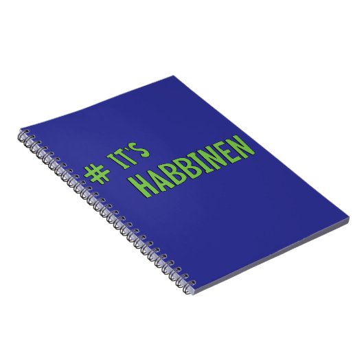 #It's Habbenin ノートブック (右側)