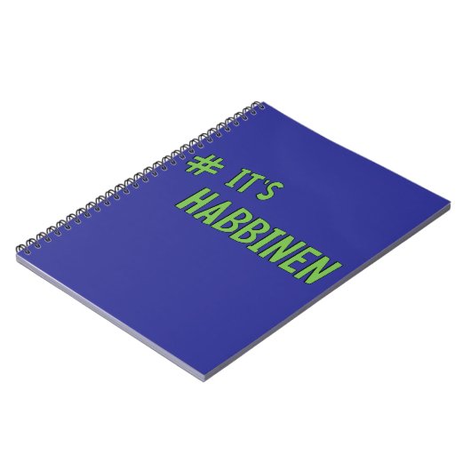#It's Habbenin ノートブック (左側)