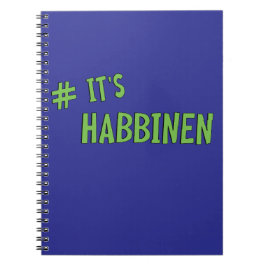 #It's Habbenin ノートブック
