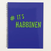 #It's Habbenin プランナー手帳 (正面)