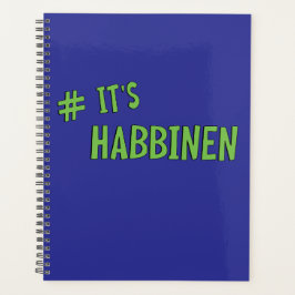 #It's Habbenin プランナー手帳