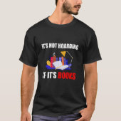 It's hoarding if it's books book tシャツ (正面)