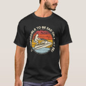 It's impossible to be sad on a jet ski Jetski Tシャツ (正面)