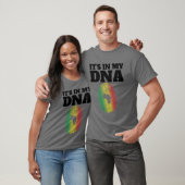 It's In My DNA African Juneteenth Fingerprint Tシャツ (ユニセックス)