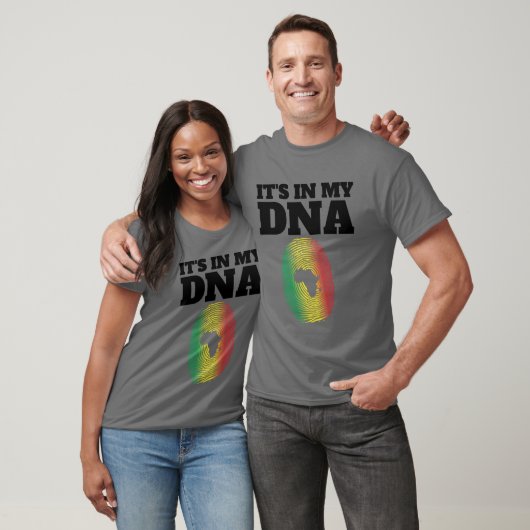 It's In My DNA African Juneteenth Fingerprint Tシャツ (ユニセックス)