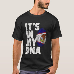 ITS IN MY DNA American Samoa FlagサモアプライドRoo Tシャツ