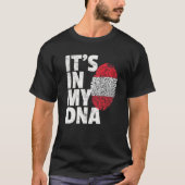 IT's IN MY DNA Austrian Austria Flag T Gift Men Wo Tシャツ (正面)