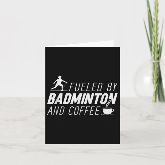 Its In My Dna Badminton Shuttle Racket Badminton P カード (正面)