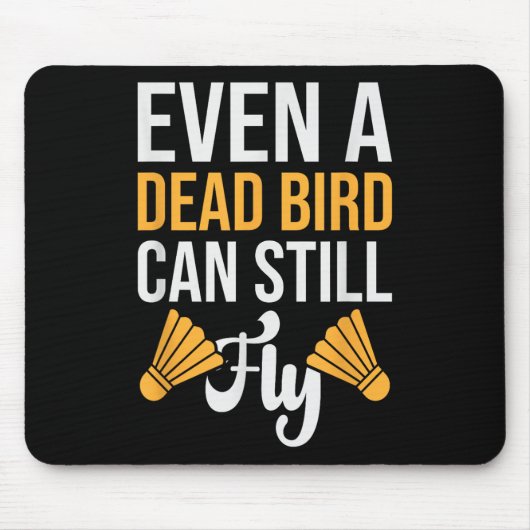 Its In My Dna Badminton Shuttle Racket Badminton P マウスパッド (正面)