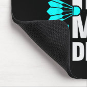 Its In My Dna Badminton Shuttle Racket Badminton P マウスパッド (コーナー)