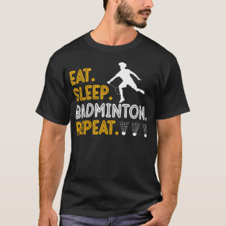 It'S In My Dna Badminton Shuttlecock Racket Badmin Tシャツ