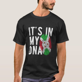 It's in my DNA Burundi Flag Fingerprints Tシャツ