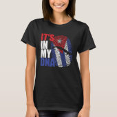 It's in my DNA Cuba Cuban Flag Tシャツ (正面)