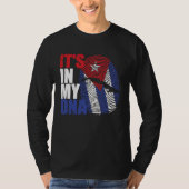 It's in my DNA Cuba Cuban Flag Tシャツ (正面)
