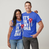 ITS IN MY DNA Cuba Flag Cuban T Shirt Novelty Tシャツ (ユニセックス)