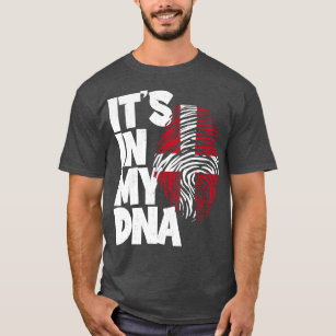 ITS IN MY DNA Denmark Flagメンズウィメンズキッズ1 Tシャツ