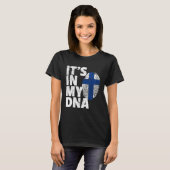 Its In My Dna Finland Flagプライド国 Tシャツ (正面フル)
