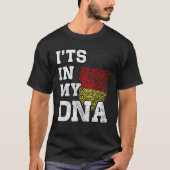 It's In My DNA German Fingerprint Proud Germany Fl Tシャツ (正面)