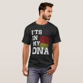 It's In My DNA German Fingerprint Proud Germany Fl Tシャツ (正面フル)