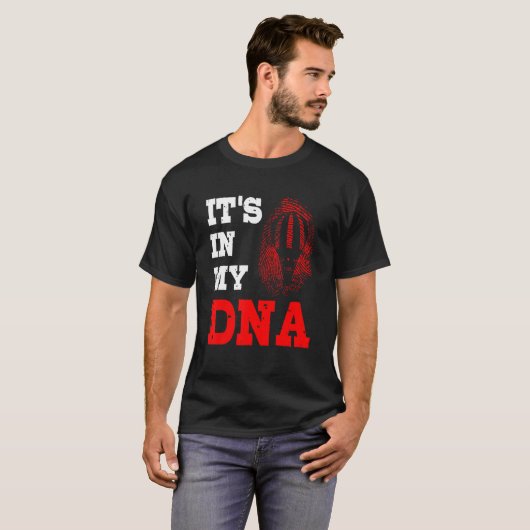 It's in my dna hot air balloon pilot tシャツ (正面フル)