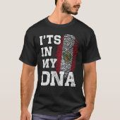 It's In My DNA Peruvian Fingerprint Proud Peru Fla Tシャツ (正面)