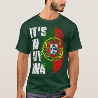 ITS IN MY DNA Portugal Flag Boy Girl Gift Tシャツ