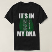 It's In My DNA Saudi Flag Tシャツ (デザイン正面)