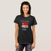It's in my DNA Singapore Flag Patriotic Singaporea Tシャツ (正面フル)