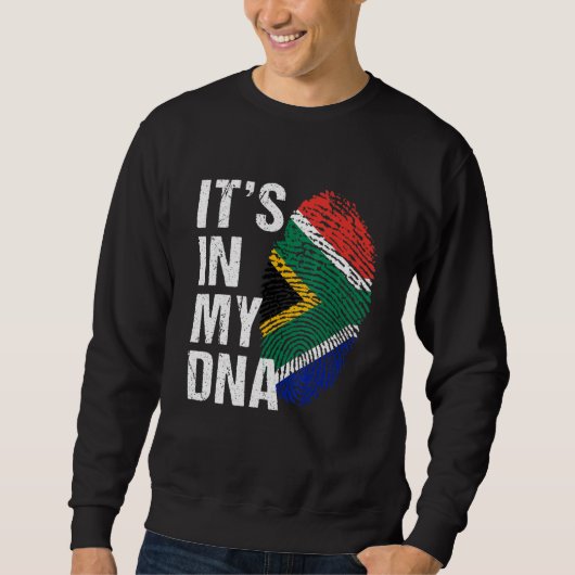 It's in My DNA south african Pride  south africa F スウェットシャツ (正面)