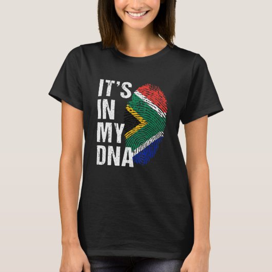It's in My DNA south african Pride  south africa F Tシャツ (正面)
