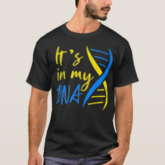 It's in My DNA Support Ukraine I Stand With Ukrain Tシャツ