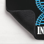 Its In My Dna Train Track Railfan Railroad Lover  マウスパッド (コーナー)