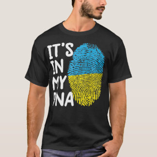 It's In My DNA Ukraine Tee Ukrainian Ukraine Ukra Tシャツ